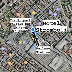 Stromboli 3*, Рим Италия